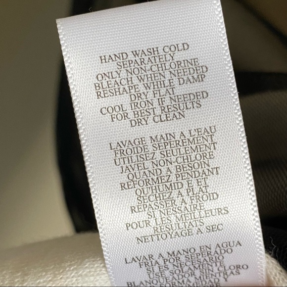 🛍 BCBG Maxazria Runway Black Mesh Overlay Swewter - Picture 8 of 8